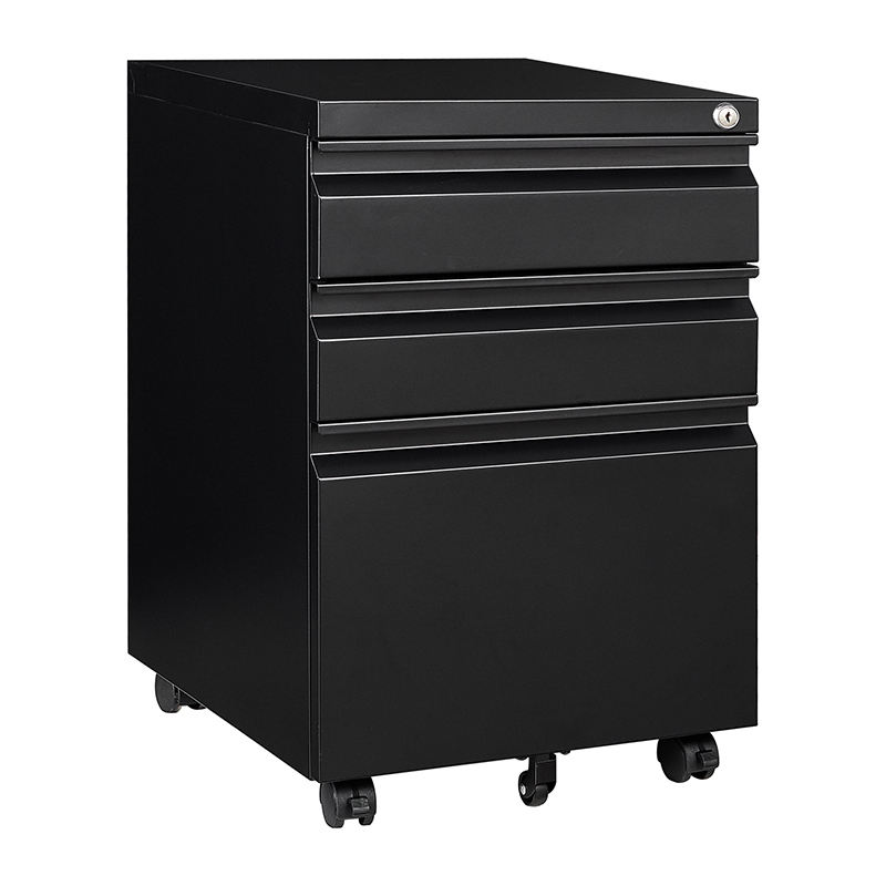 Mobile Drawer File Cabinet Steel Mobile Pedestal With 3 Box Drawers Pedestal Steel Drawer