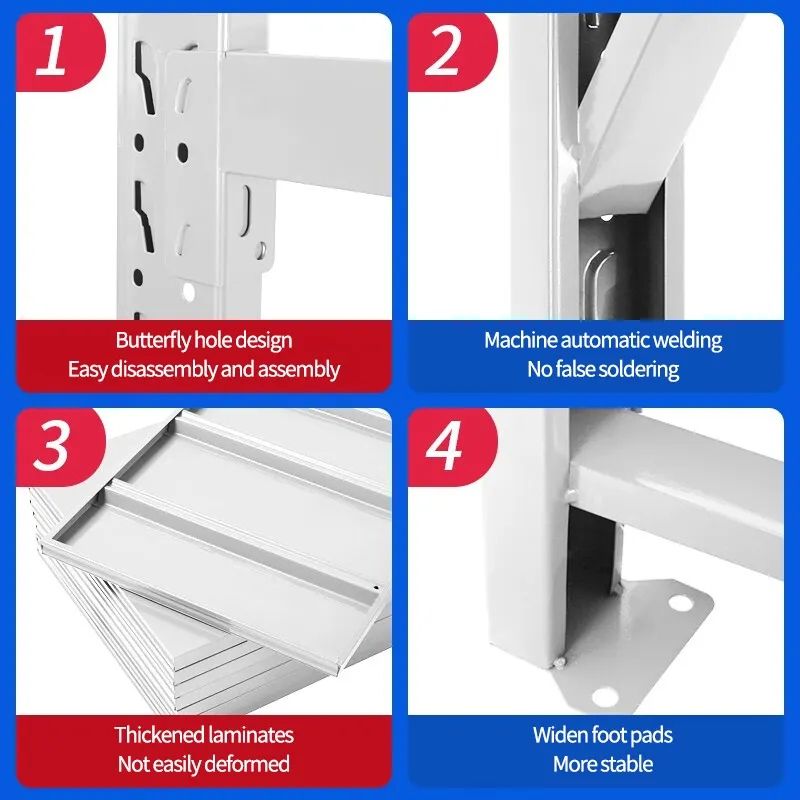 Rak products pwerful shelf boltless rack stacking s warehouse steel shelves draiver rak selving