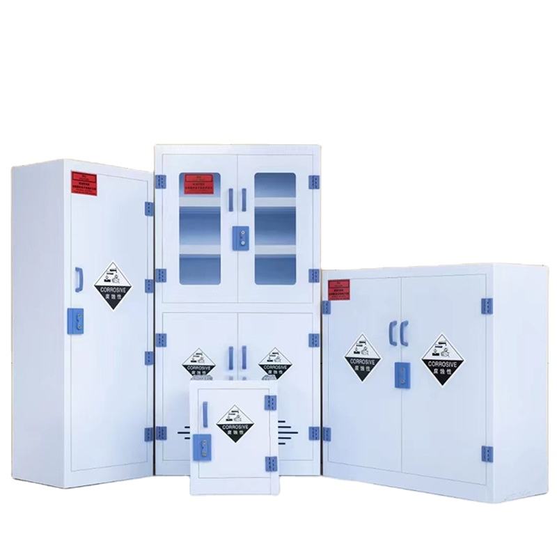 30 Gallon Strong Acid Alkali Lab PP Chemical Reagent Storage Cabinet