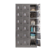 Cheap Price 18doors cupboard storage cabinet stainless steel locker for factory and Hospital Clean Room