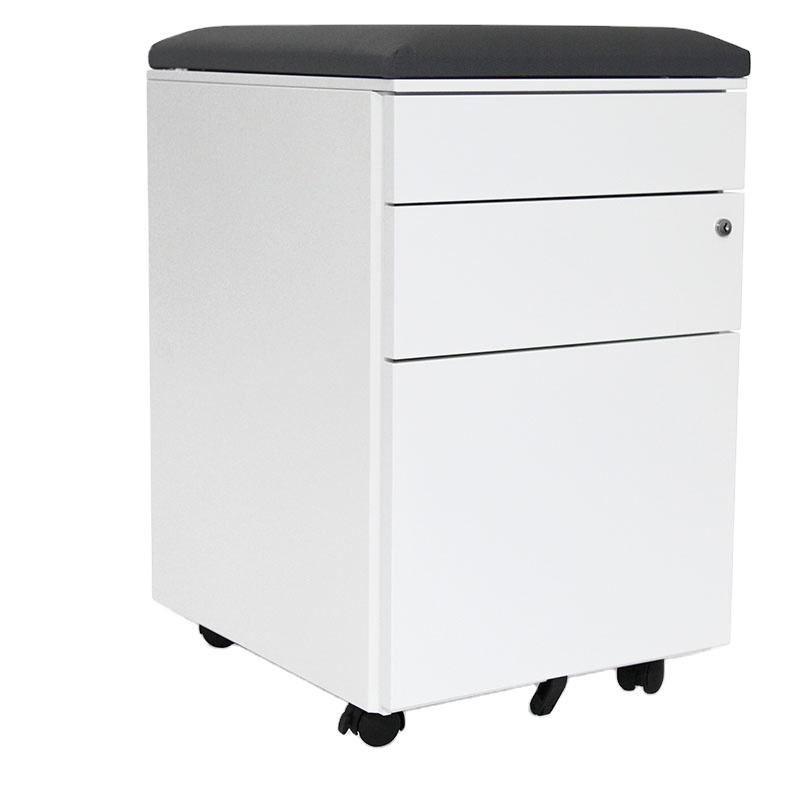 File cabinet movable metal mobile pedestal filing file home office