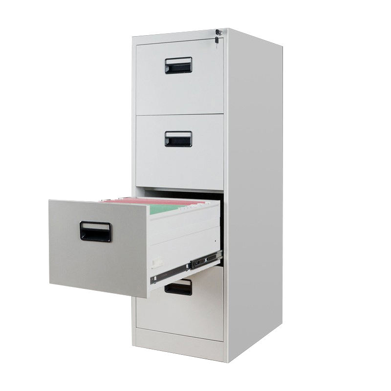 4 drawer metal filing cabinet, metal storage file drawer cabinet, vertical filing cabinet