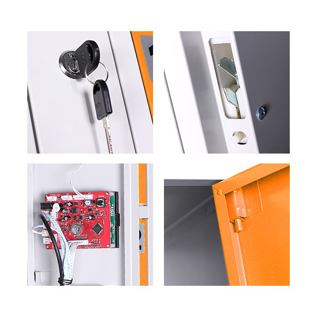 Electrical Locks Cabinet Luggage Storage Cabinet Metal Locker Storage Cabinets