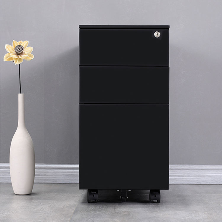 3 Movable Drawers Cabinet Mobile Filing Cupboard With Drawers Steel Movable Filing Drawer Cabinet