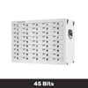 Metal 96 door compartment charging lockers for mobile phones steel cell storage classroom