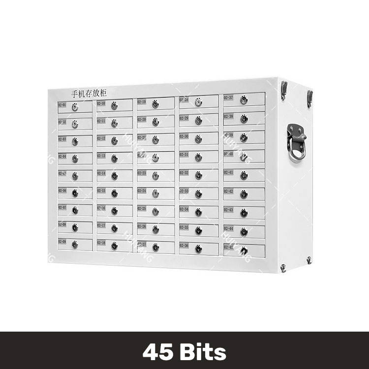 Metal 96 door compartment charging lockers for mobile phones steel cell storage classroom