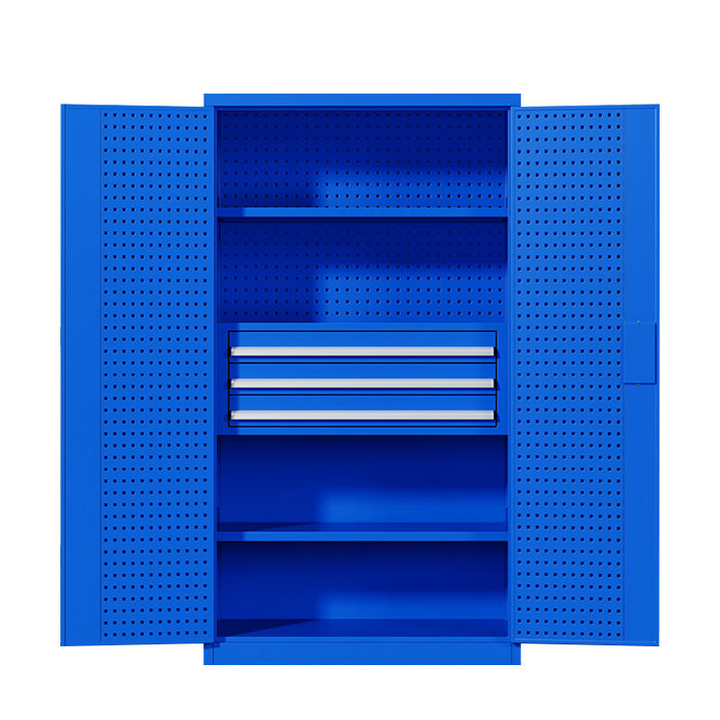 Customized metal tool storage cabinet for workshop garage warehouse adjustable tool cabinet