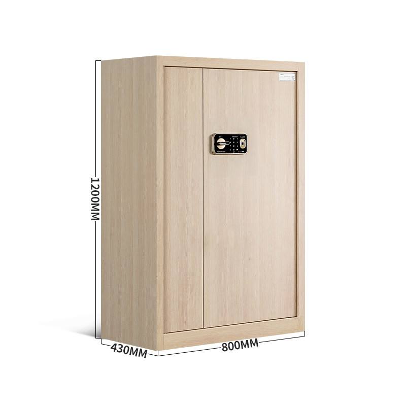 Electronic Security Safe Box, Fingerprint Biometric Wall Lock Cash Strongbox
