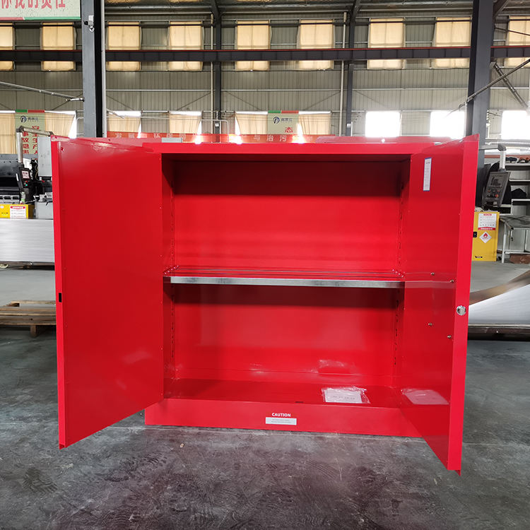 Industrial Explosion Proof Flammable Steel Safety Chemical Storage Cabinet Of Toxic Chemicals With Lock