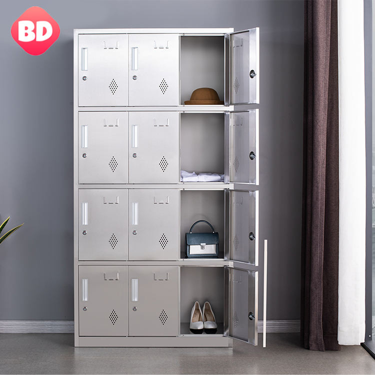 Best sell 6 door Stainless steel cabinet for office and workshop metal locker